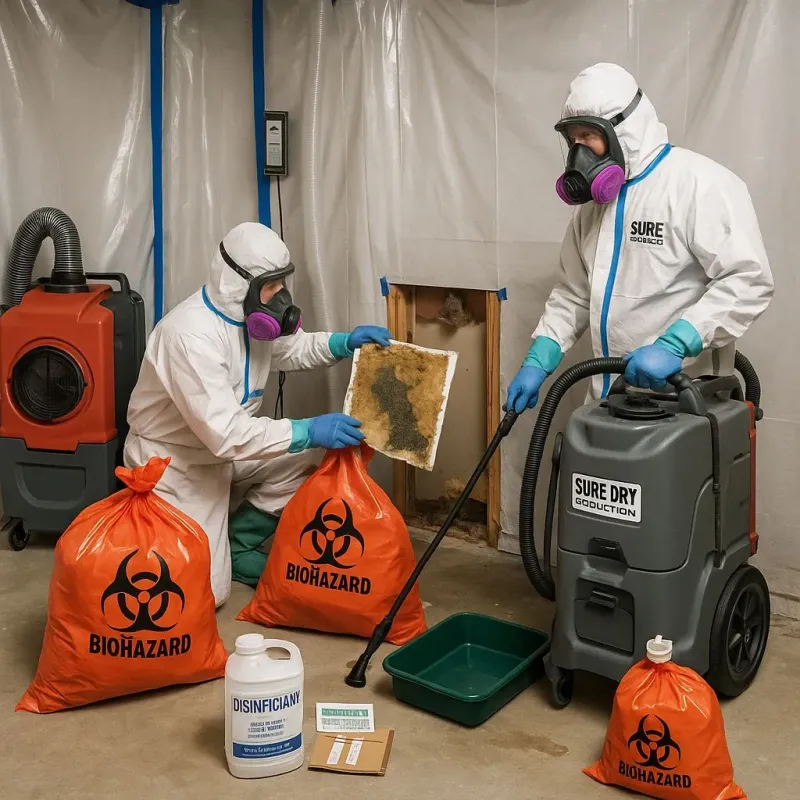 Contaminated Water Handling Protocols process in Saint James City, FL