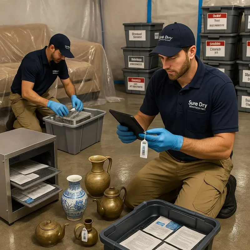 Content Protection and Restoration process in Saint James City, FL
