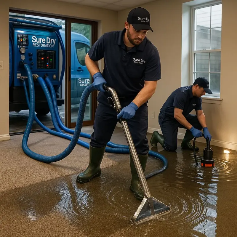 Water Extraction and Removal process in Saint James City, FL